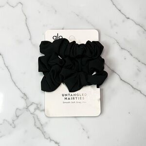 ALO Yoga untangled Hair ties - Black Set